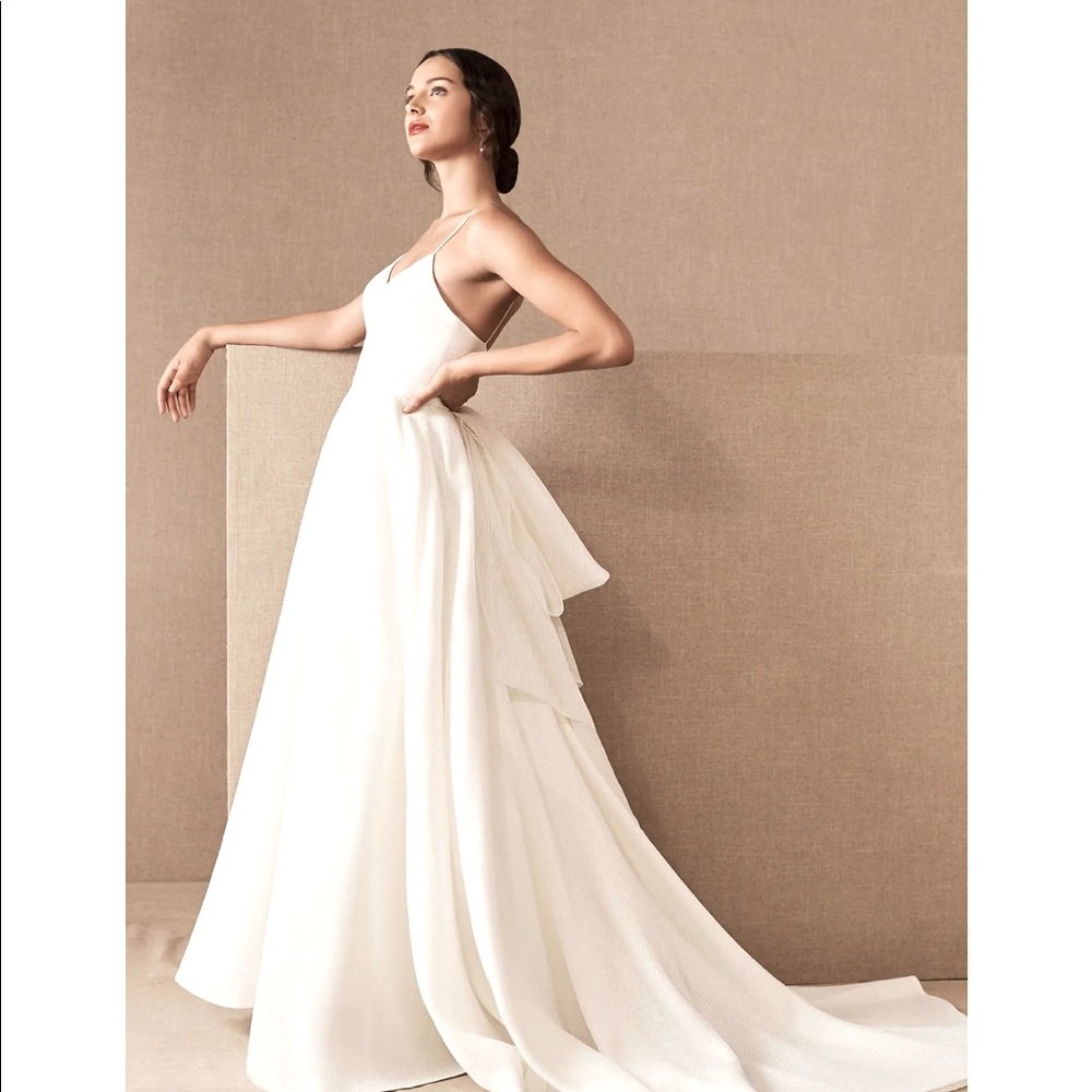 BHLDN Jenny Yoo Piper Gown wedding Dress Bridal 0